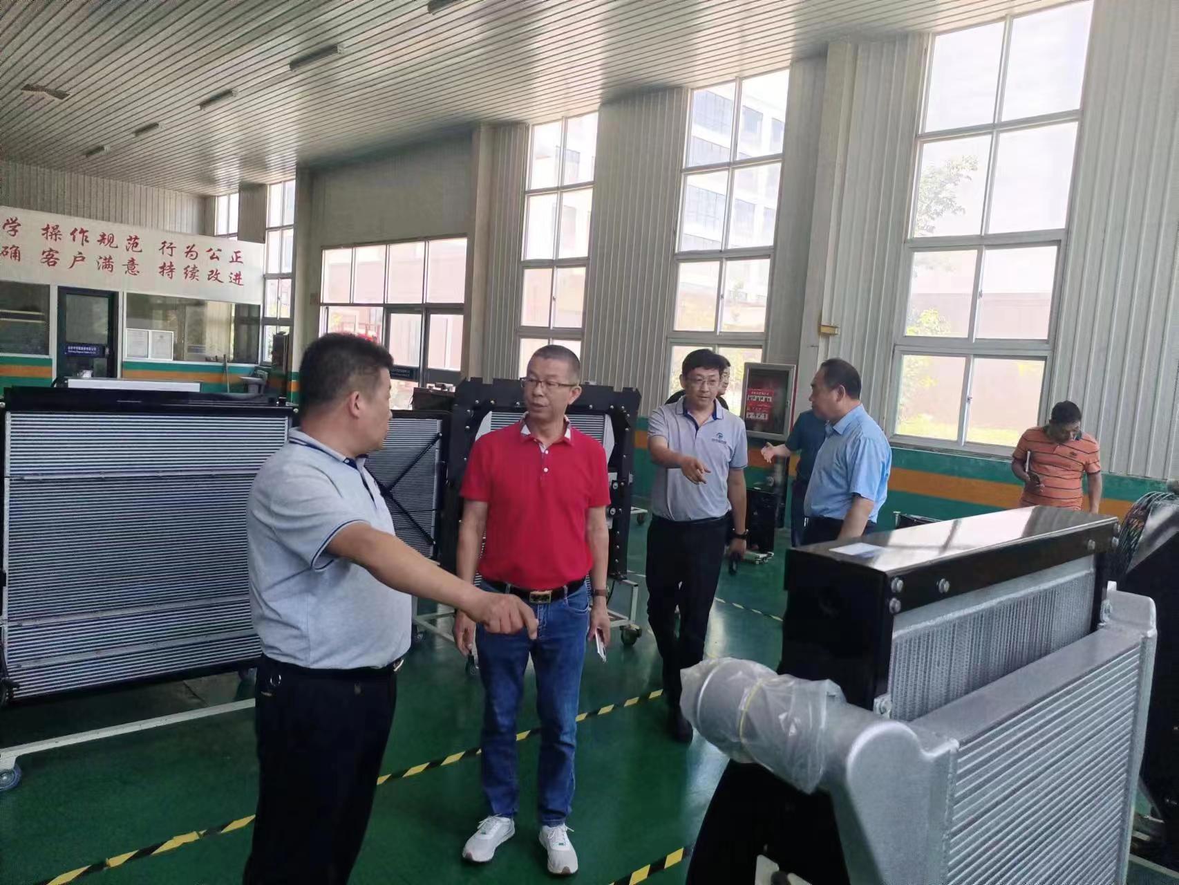 中国汽车工业协会换热器分会走访换热器企业以及会员单位
