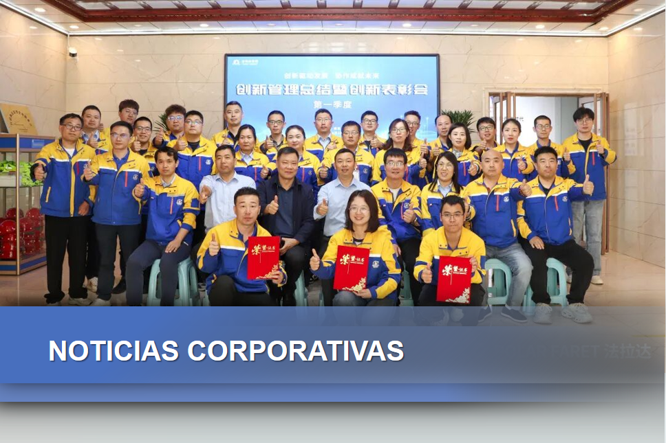 Revisión Trimestral de Gestión de Innovación y Ceremonia de Premiación a las Propuestas Destacadas de Innovación del Grupo FARET celebradas con éxito